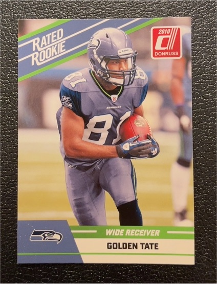 2010 Donruss Rated Rookie #42 Golden Tate — front