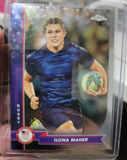 2024 Topps Chrome U.S. Olympics #11 Ilona Maher — front