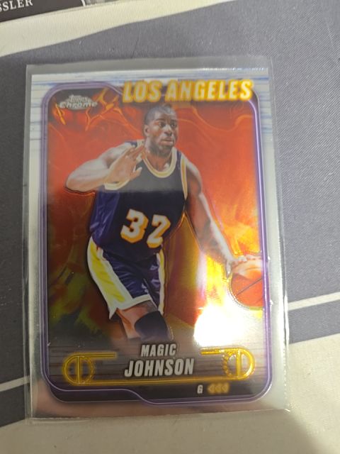 2024-25 Topps Chrome #59 Magic Johnson — front