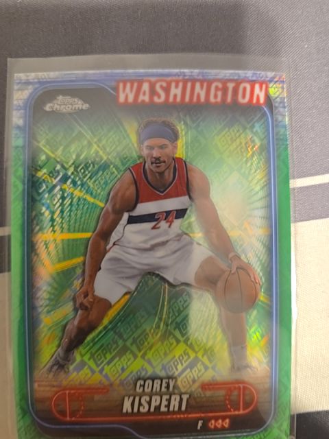 2024-25 Topps Chrome #72 Corey Kispert — front