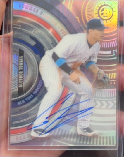 2017 Bowman High Tek #BHT-GT Gleyber Torres — front