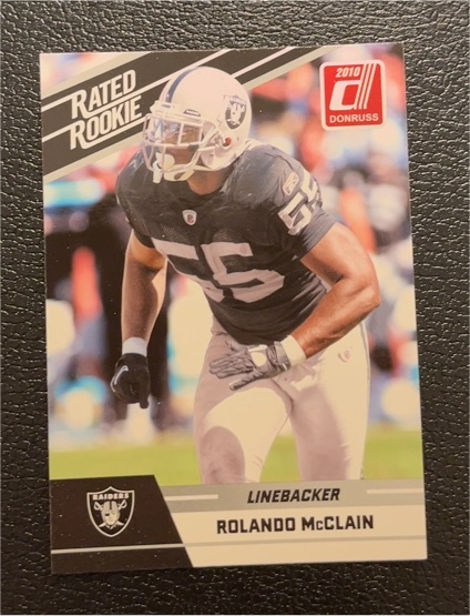 2010 Donruss Rated Rookies #86 Rolando McClain — front