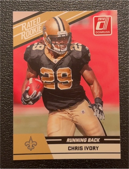 2010 Donruss Rated Rookie Chris Ivory — front