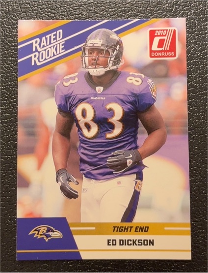 2010 Donruss #83 Ed Dickson — front