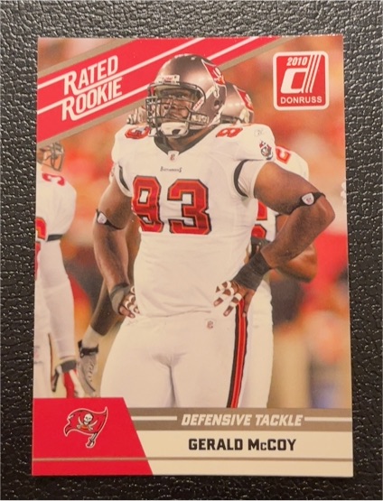 2010 Donruss Rated Rookie # Gerald McCoy — front