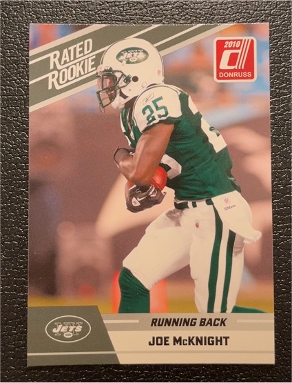 2010 Donruss Rated Rookie Joe McKnight — front