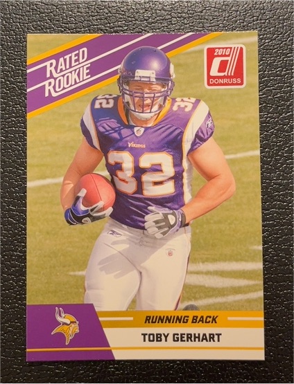 2010 Donruss #96 Toby Gerhart — front