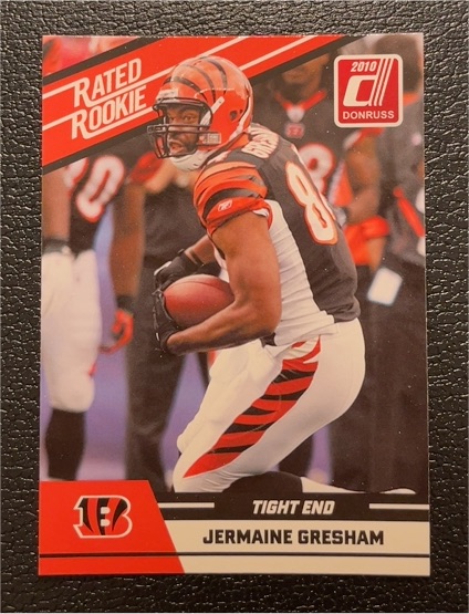 2010 Donruss Rated Rookie #49 Jermaine Gresham — front