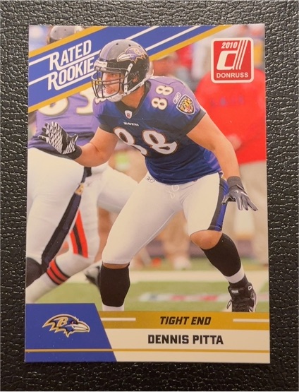 2010 Donruss #28 Dennis Pitta — front