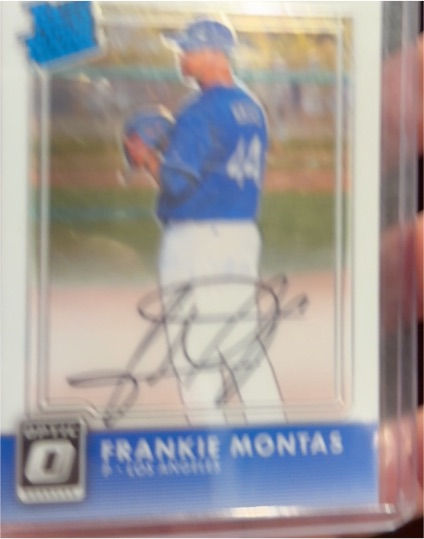 2021 Donruss Optic Frankie Montas — front