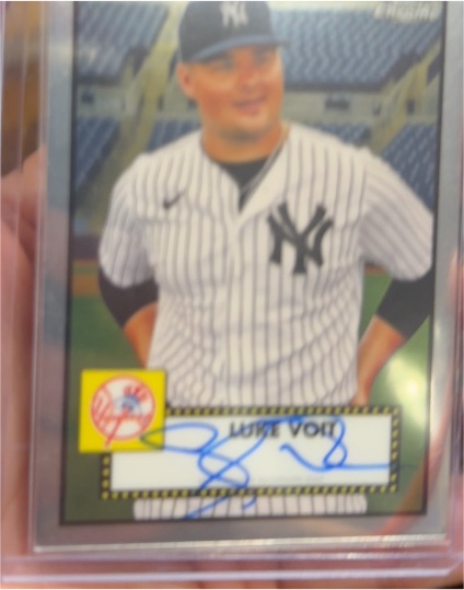 2021 Topps Chrome Platinum Anniversary #290 Luke Voit — front