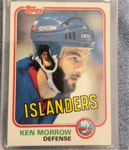 1981 Topps #91 Ken Morrow — front
