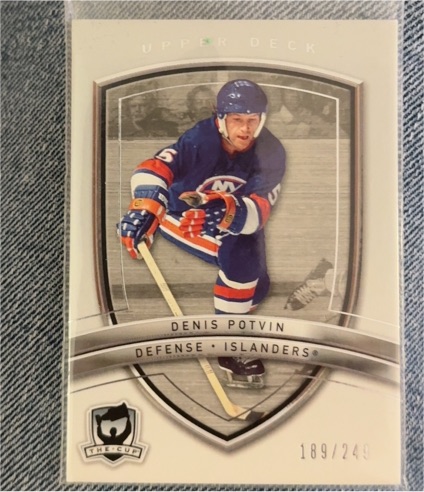 2005-06 Upper Deck The Cup #189 Denis Potvin — front
