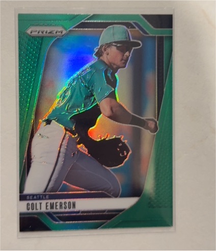 2025 Panini Prizm #23 Colt Emerson — front