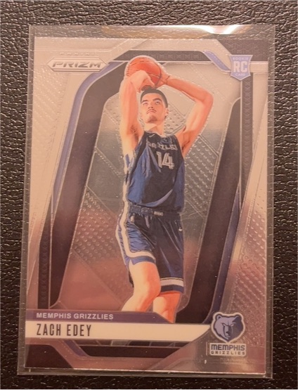 2024-25 Panini Prizm #249 Zach Edey — front