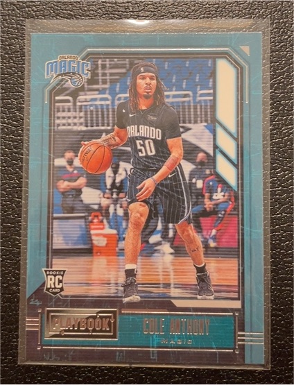 2020-21 Panini Chronicles Playbook #186 Cole Anthony — front