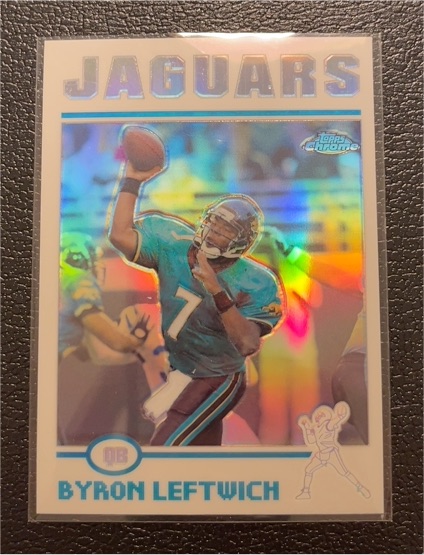 2004 Topps Chrome #122 Byron Leftwich — front