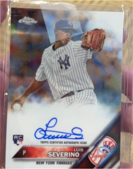 2016 Topps Chrome #RA-LS Luis Severino — front