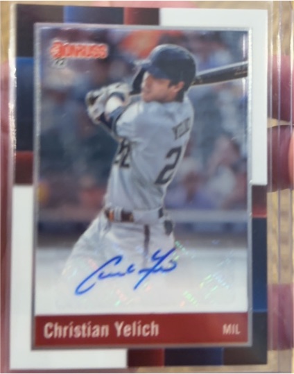 2022 Donruss 1988 Retro #20 Christian Yelich — front