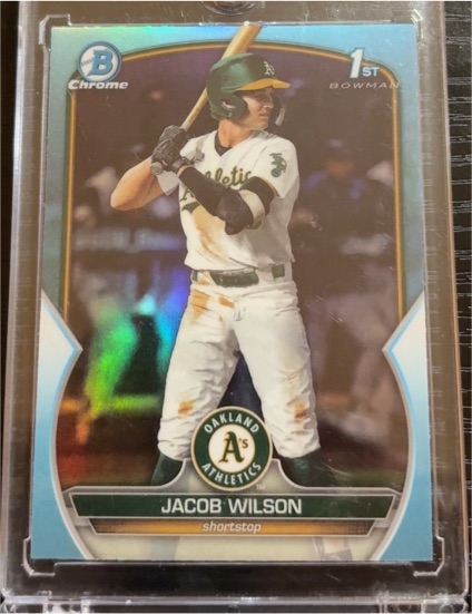 2023 Bowman Chrome #BDC-121 Jacob Wilson — front