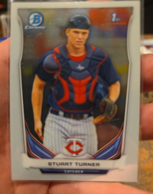 2014 Bowman Chrome #BCP84 Stuart Turner — front