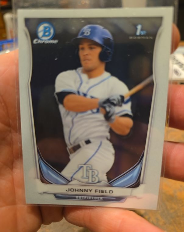 2014 Bowman Chrome #BCP57 Johnny Field — front