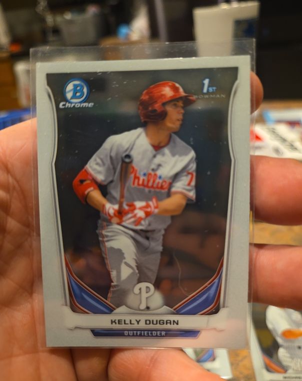 2014 Bowman Chrome 1st Bowman Kelly Dugan — front