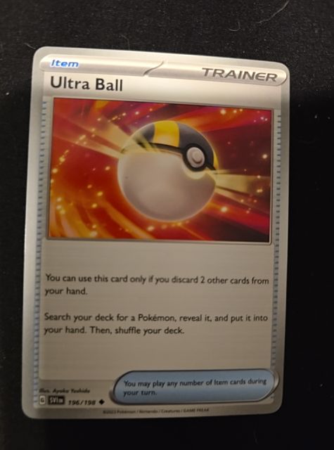 2023 Pokémon Scarlet & Violet #196 Ultra Ball — front
