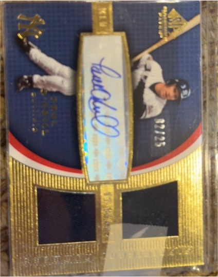 2004 Upper Deck SP Game Used Significant Numbers #SN-PO Paul O'Neill — front