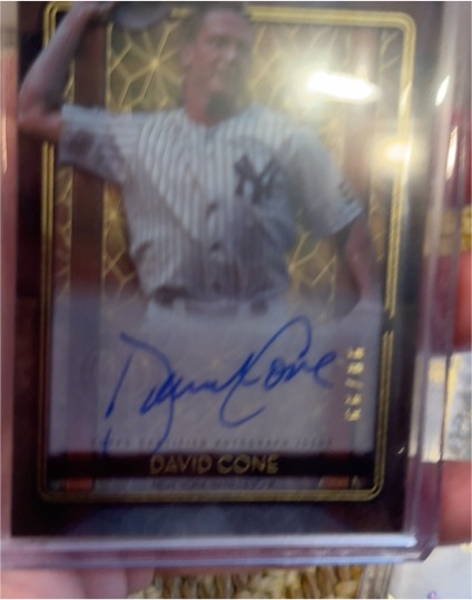 2020 Topps Tribute #IP-DC David Cone — front