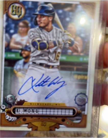 2022 Topps Gypsy Queen #GQA-KW Kolten Wong — front