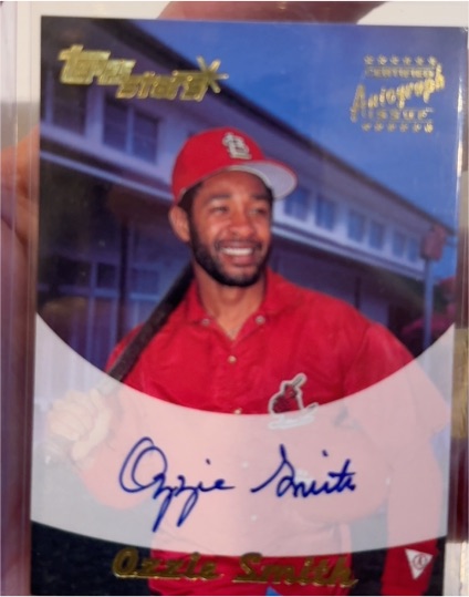2000 Topps Stars Ozzie Smith #OS — front