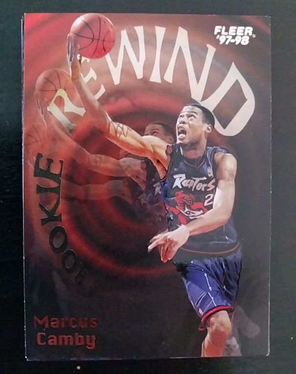 1997-98 Fleer Rookie Rewind #4 Marcus Camby — front