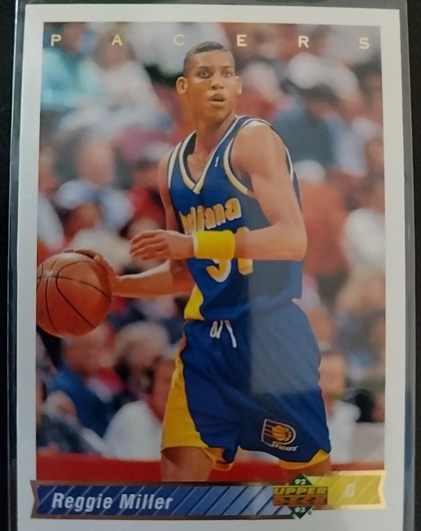 1992-93 Upper Deck #6 Reggie Miller — front