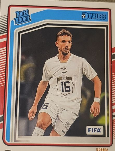 2024-25 Panini Donruss #192 Strahinja Erakovic — front