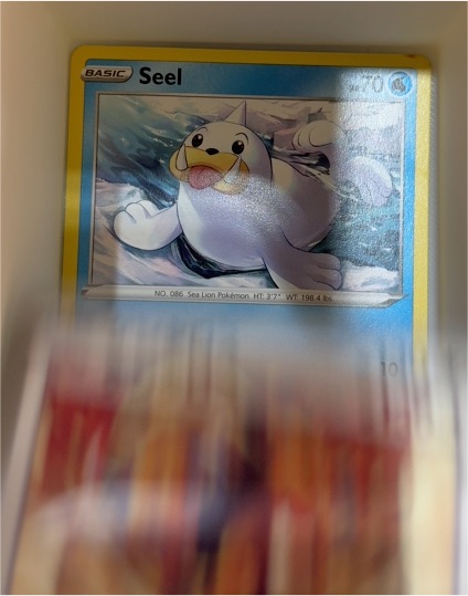 2002 Pokémon #086 Seel — front