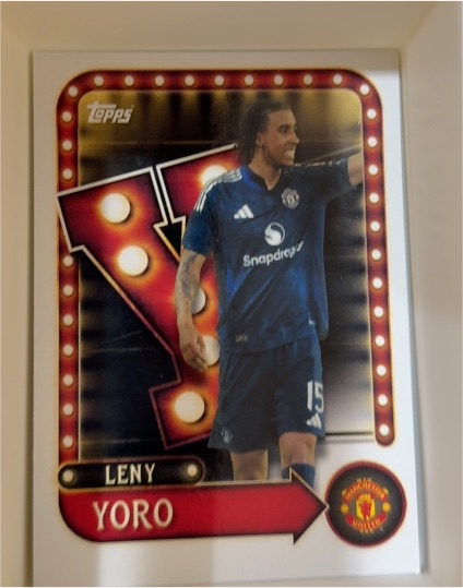2025 Topps Manchester United #YS-15 Leny Yoro — front