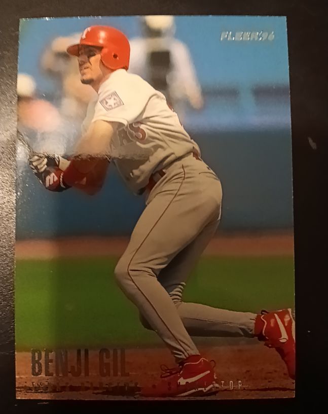1996 Fleer #5 Benji Gil — front