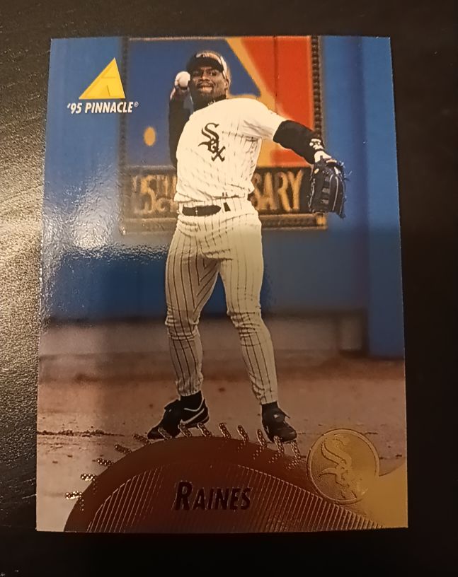 1995 Pinnacle #381 Tim Raines — front
