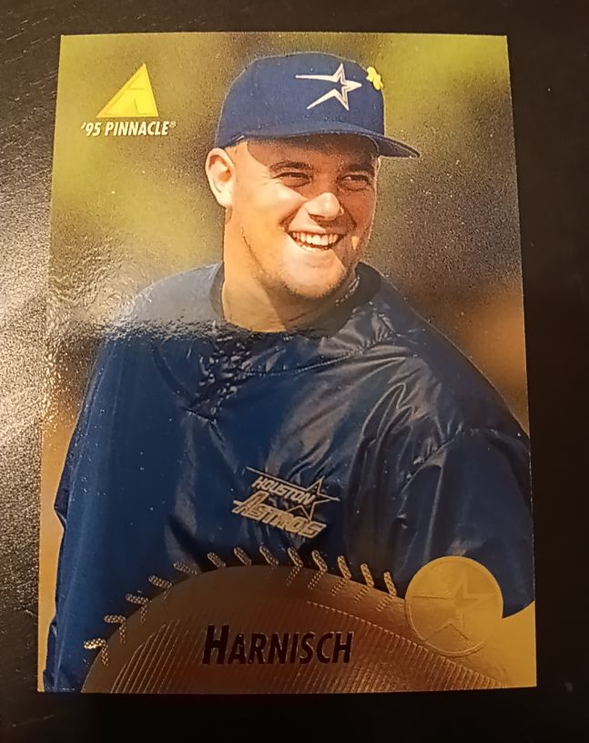 1995 Pinnacle #121 Pete Harnisch — front