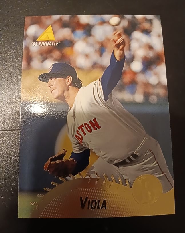 1995 Pinnacle #386 Frank Viola — front