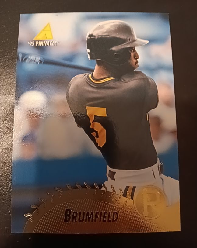 1995 Pinnacle #308 Jacob Brumfield — front