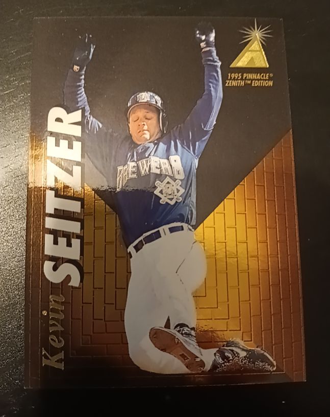 1995 Pinnacle Zenith Edition #64 Kevin Seitzer — front