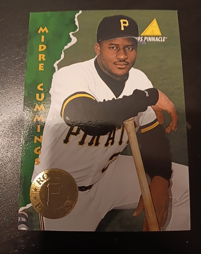 1995 Pinnacle #421 Midre Cummings — front