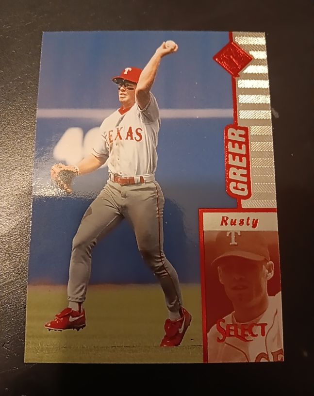 1997 Select #30 Rusty Greer — front