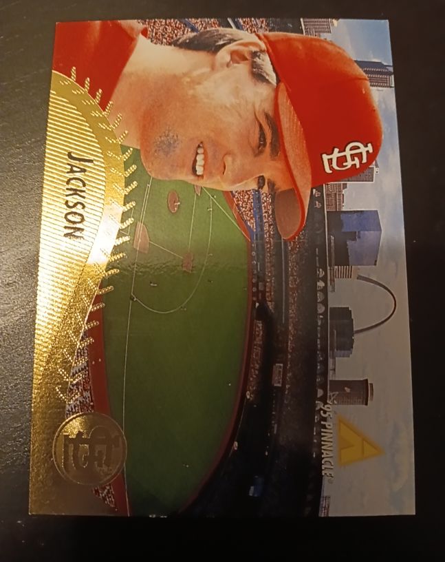 1995 Pinnacle #363 Jackson — front
