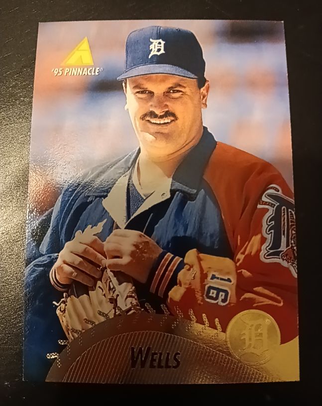 1995 Pinnacle #379 David Wells — front