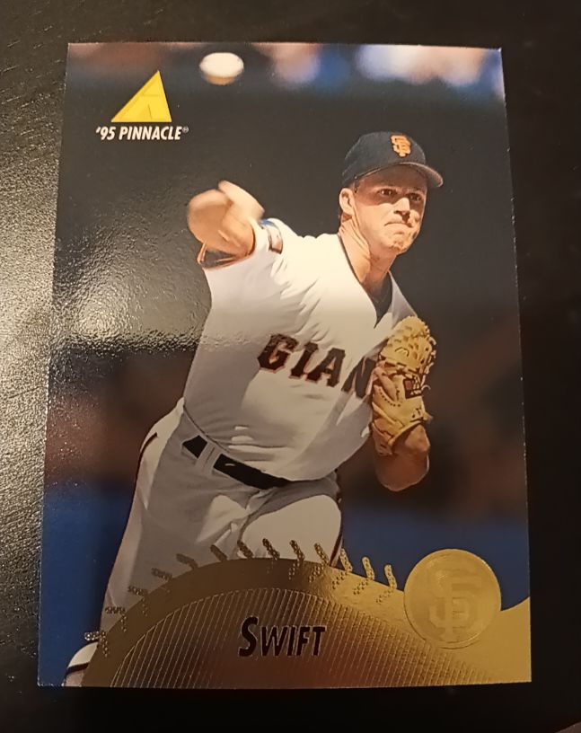 1995 Pinnacle #373 Bill Swift — front