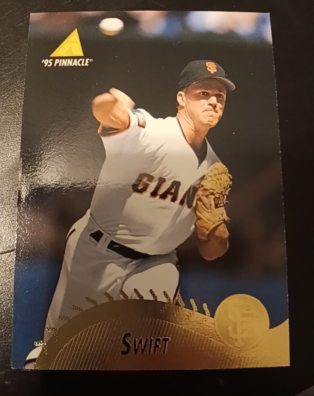 1995 Pinnacle #Swift San Francisco Giants — front