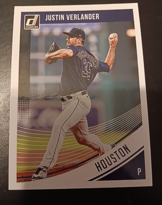 2018 Donruss #111 Justin Verlander — front